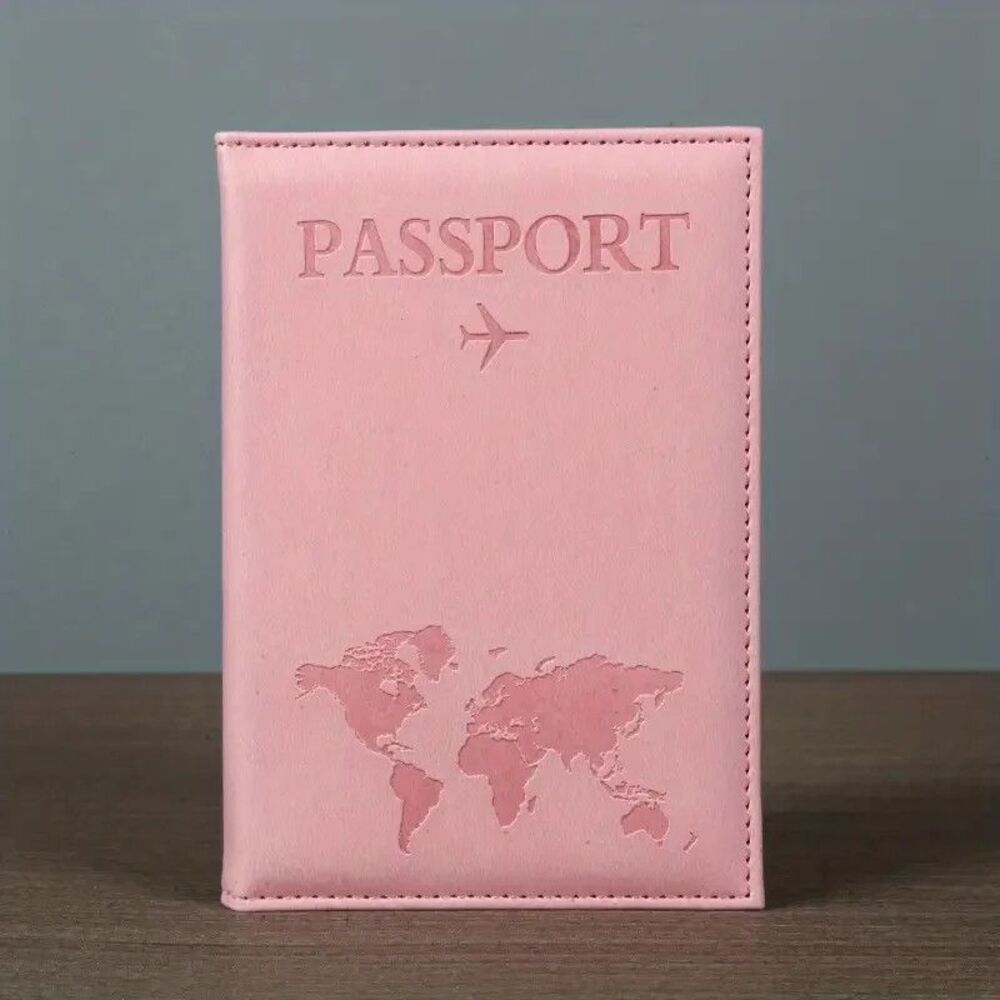 Passport wallet travel handy pink padded adventure inside pocket traveler NWT
